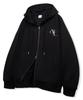 Notusual N Small Logo 2-Way Zip-Up Hoodie 2 Colors