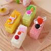 Artificial Mousse Cake Fake Cake Model Dessert Decoration Photography Prop Dessert Shop Window Display Ornament Tea Table Decor