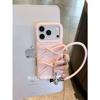 Rindenstruktur dreidimensionale Schleife ist geeignet für iPhone16promax Handyhülle 15 neu 17promax stoßfeste Hülle.