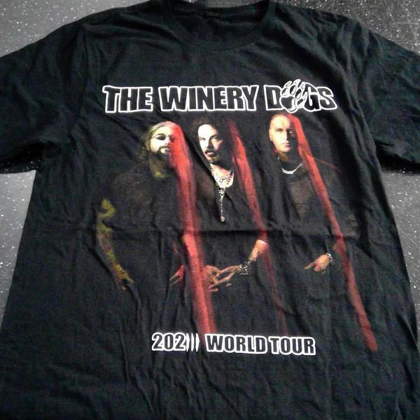 The Winery Dogs Band 2023 World Tour Shirt Black Unisex S-5XL EM1008 M
