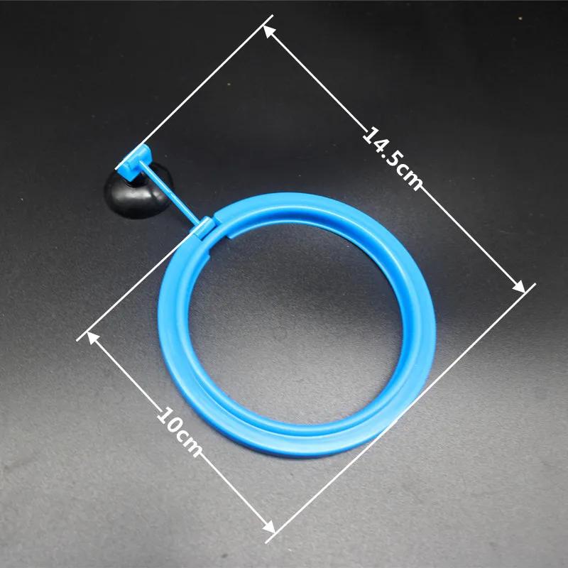 Aquarium Fish Portable Feeding Fish Accessories Feeder Station Floating Square Circle with Suction Cup Easy To Feed Accessories