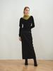 REPLAIN Maxi Long Skirt_Black