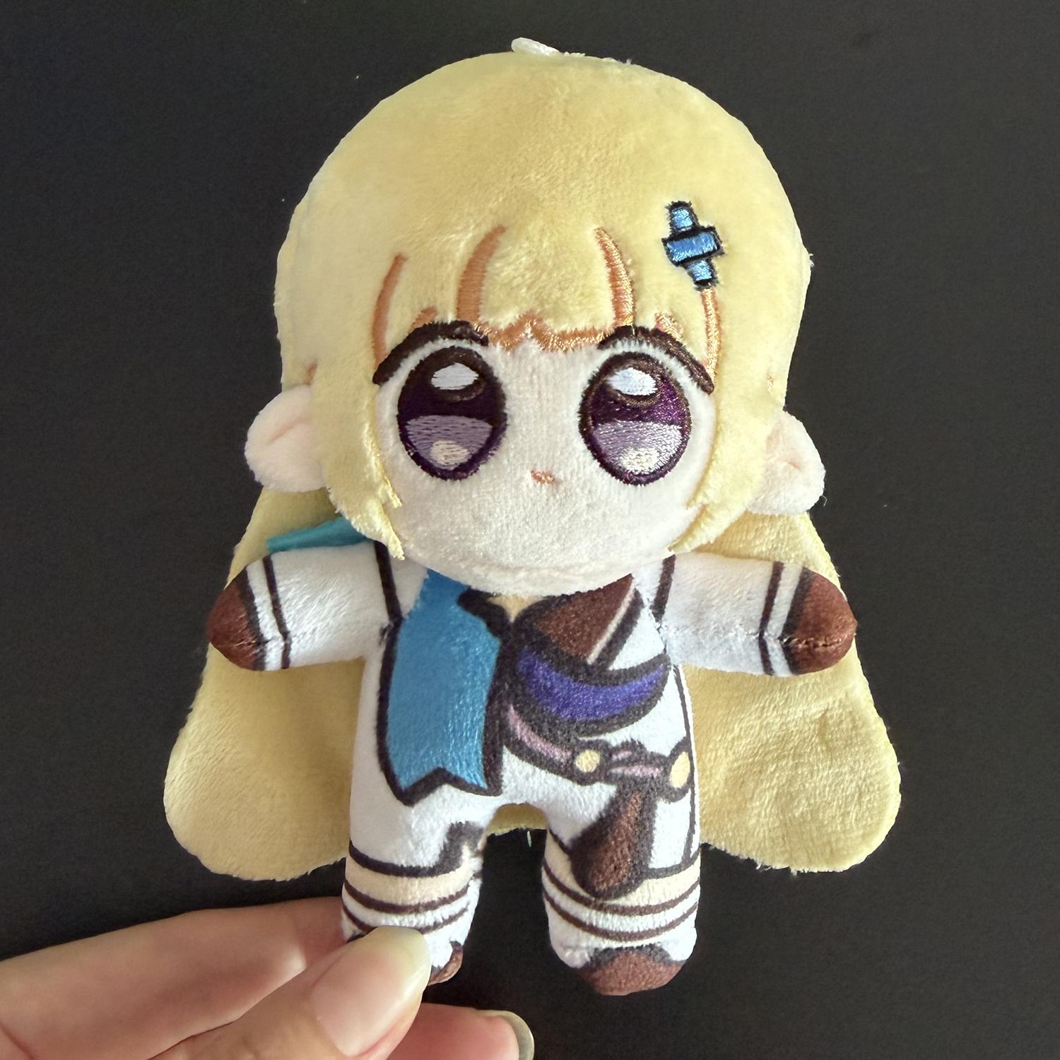 12cm Anime Wuthering Waves Phoebe Plüschtier Stoffpuppe Phoebe Plüsch Anhänger Schlüsselanhänger Puppen Spielzeug Sammlerstück Geburtstag Weihnachten Geschenke