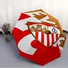 Printed Seville logo Folding Umbrella,Outdoor,Leisure,And Travel Umbrella,Durable Umbrella Fabric,Birthday And Holiday Gift