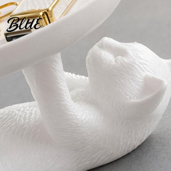 Space-saving Storage Solution Jewelry Rack Cat Shape