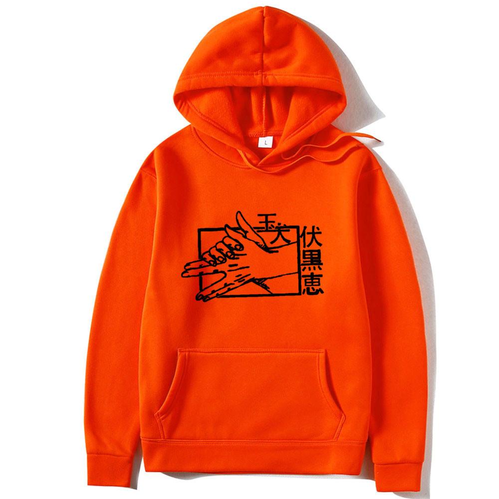 Japanische Animation Jujutsu Kaisen Herren Hoodie Sweatshirt Herren Damen Herbst Modedesign Pullover Herren Fleece-Hoodies