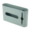 Grocery Bag Dispenser Visible Window Design Large Capacity Dustproof Lid Plastic Bag   for Kitchen Bedroom