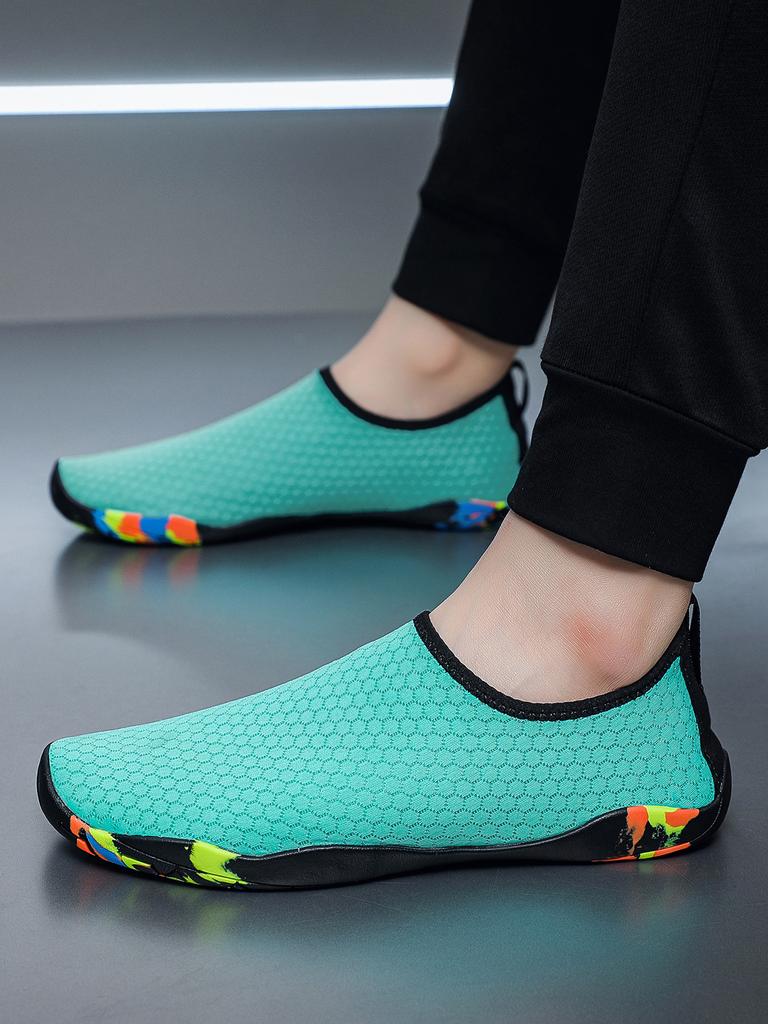 Chenma's new men's and women's outdoor mountaineering fishing creek shoes indoor fitness single net barefoot surfing wading shoes