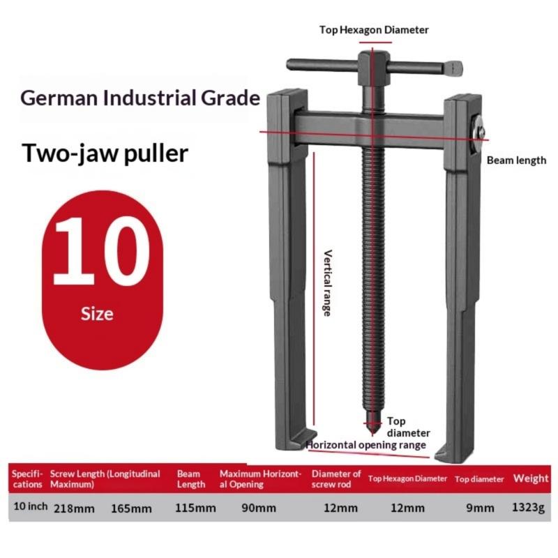 Portable Steel Mini Puller 2 Jaw Design for Workshop Applications Removal of Bearing and Wheel Strong Force