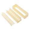 Pressa per Sushi, Stampini per Sushi Roll per Principianti, Set Compatto di Stampini per Sushi con Forme Quadrate, Rotonde e a Cuore, Kit Facile per Preparare Sushi Fai-da-Te per Pasti Veloci