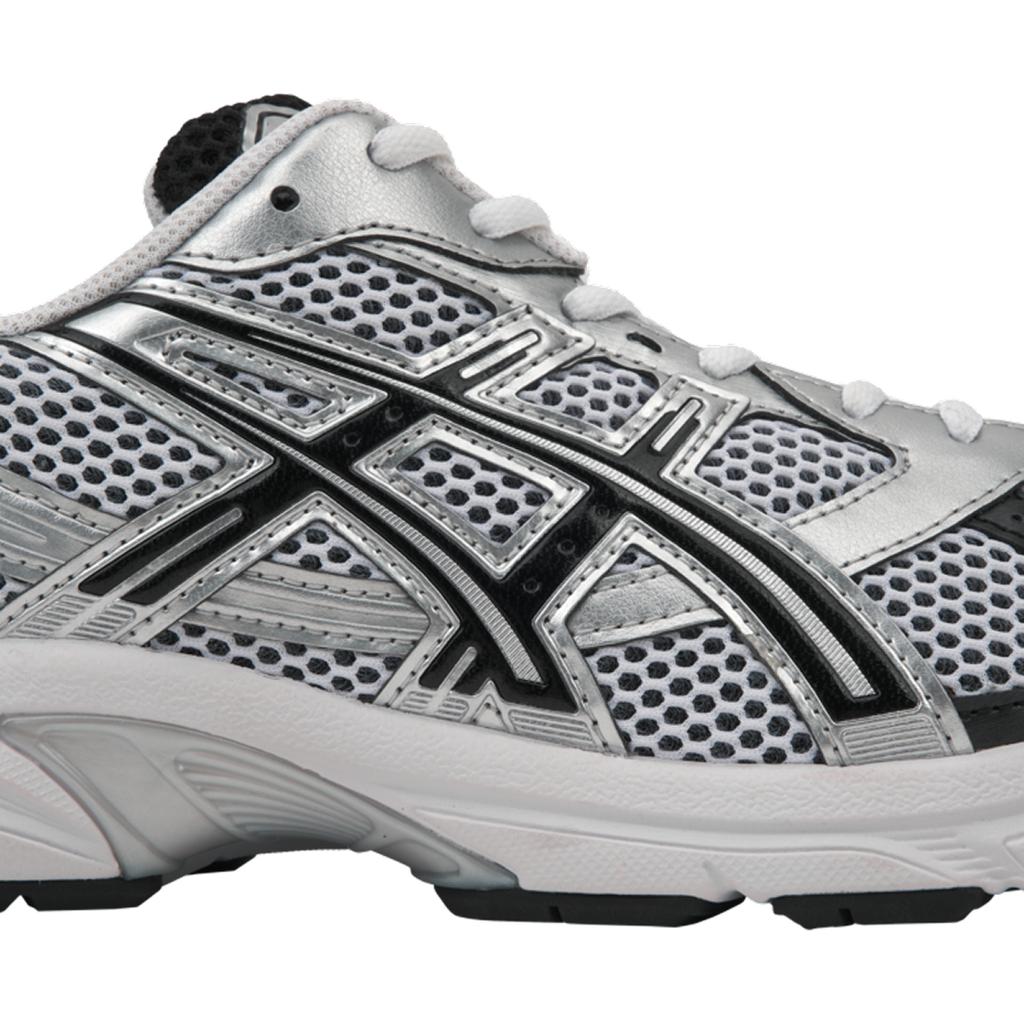 Asics Baskets Unisexe Gel 1130 Blanc Argent Noir 1201A933-100