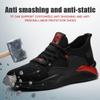 Men Women Work Shoes Steel Toe Cap Safety Boots European Standard Anti-smash Anti-puncture Sport Shoes Safety Shoes