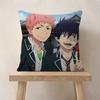 TV Anime Blue E-Exorcist Pillow Dust Cover Bedroom Kids Party Decoration Pillowcase Birthday Children Gift