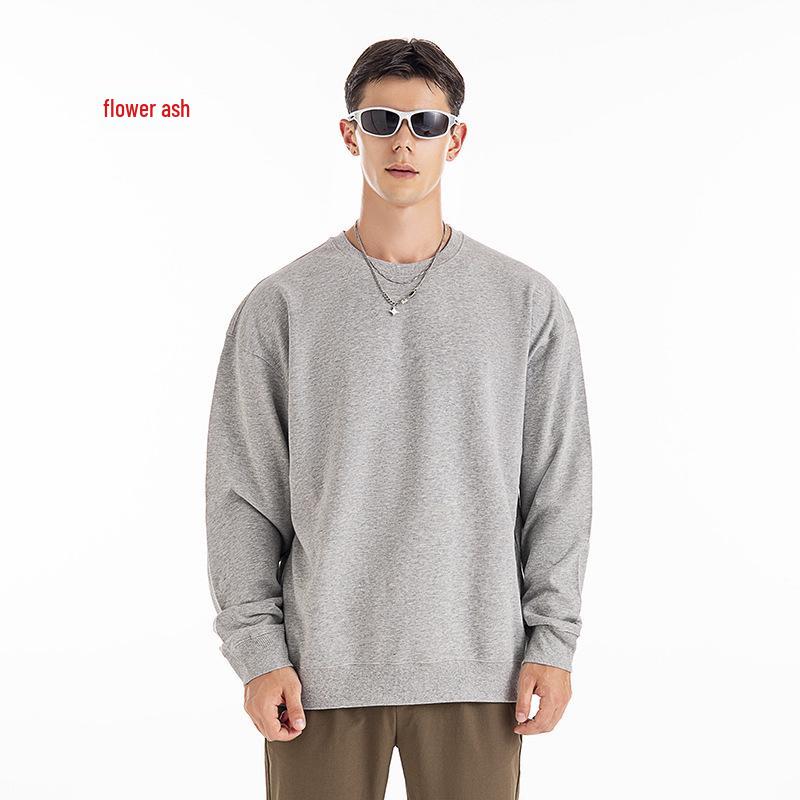 Trendy Brand Men s Heavyweight 430G Pure Cotton Terry Hoodie with Graphic Print M