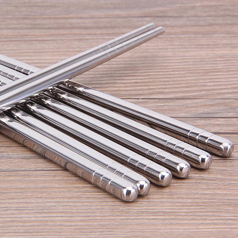 Lijia Stainless Steel Square Chopsticks