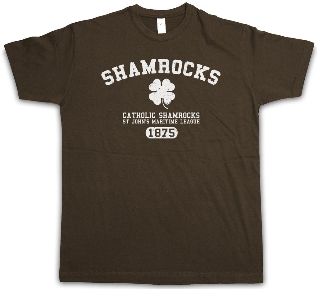 SHAMROCKS T-Shirt Herren Damen T-Shirts Top - Irisches Farmington Streikteam Vic Mackey The Shield Shirt