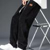 Herren Herbst Freizeithose aus Cord mit Kordelzug, Gerades Bein, Übergrößen Sportliche Hose