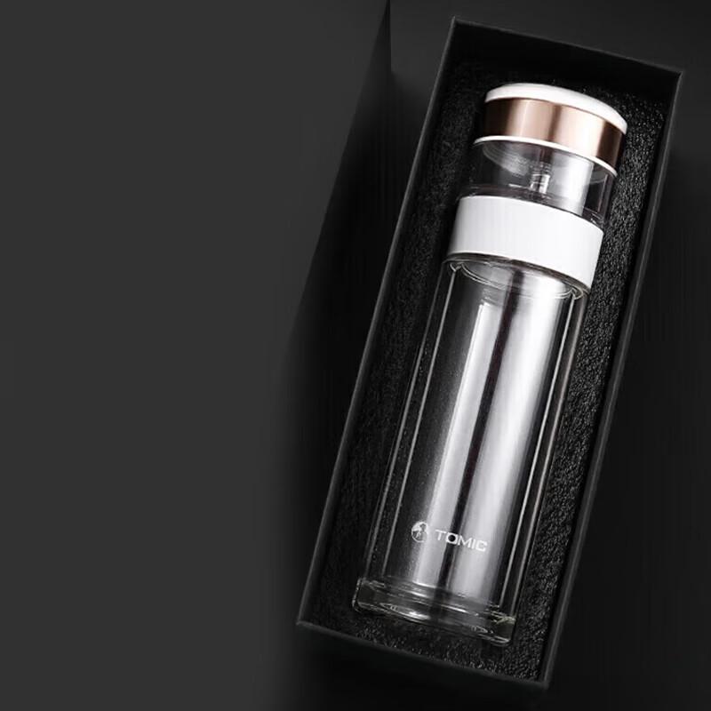 

TOMIC TG80708 Double-Layer Glass Tea Cup