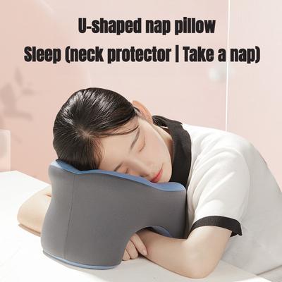 Φορητό Ταξιδιωτικό Μαξιλάρι σε Σχήμα U Μαξιλάρια Ύπνου Memory Foam Μαξιλάρι για Ύπνο στο Γραφείο Μαξιλάρι Αυτοκινήτου Αεροπλάνου για τον Λαιμό Εργονομική Υποστήριξη Κεφαλής