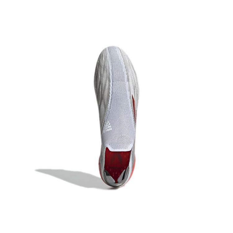 Adidas X Speedflow+ FG White Solar Red Unisex Sneakers Cloud-White Iron-Metallic FY3339