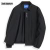 Mark Fairwhale Men's Embroidered Windproof Lapel Jacket