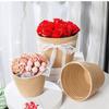 Modern Cotton Rope Woven Basket Nordic Style Weaving Planter Woven Flowerpot  Office Decoration