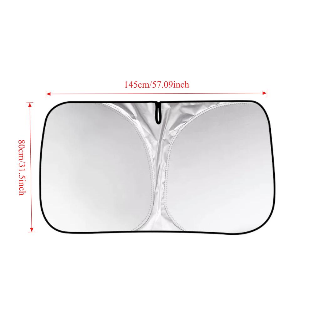 Car UV Protection, Front Windshield, Foldable Sunshade, Summer Protection Items, Car Heat Insulation and Preservation Function