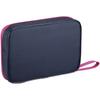 MIZUNO Table Tennis Racket Soft Case 2 83JD1510 87: Navy x Pink, Holds 2 Rackets