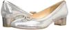 JILL STUART SHOE Women's Ribbon Motif Round Toe Pumps, Size 6357 GD, Size 23.0 cm, E