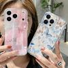 Butterfly Pattern Case For iPhone 17 Pro Max Coque iPhone 16 15 14 13 12 Pro Max 11 Clear TPU Silicone Soft Cover