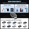 2025 NOVÝ Bezdrátový bezdrátový adaptér CarPlay Android Auto Smart Mini Box Plug and Play WiFi Fast Connect Universal pro OEM kabelové