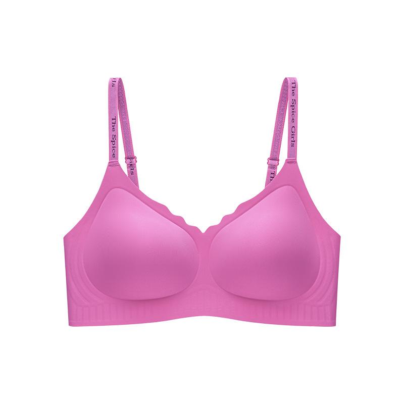 Traceless comfortable underwear women's small breasts gather and show large anti-sagging, no steel ring, pull up and collect secondary breasts