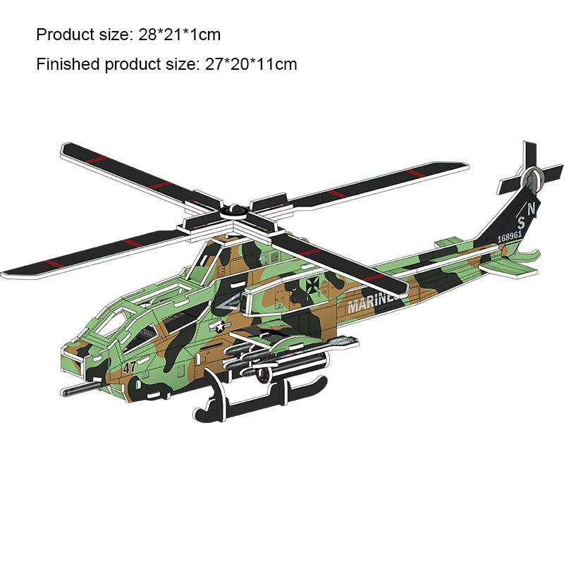 Big Size Children's 3D Paperboard Puzzle House Villa Castle Building Model for Kids Handmade DIY Assembly Puzzle Toys Gift