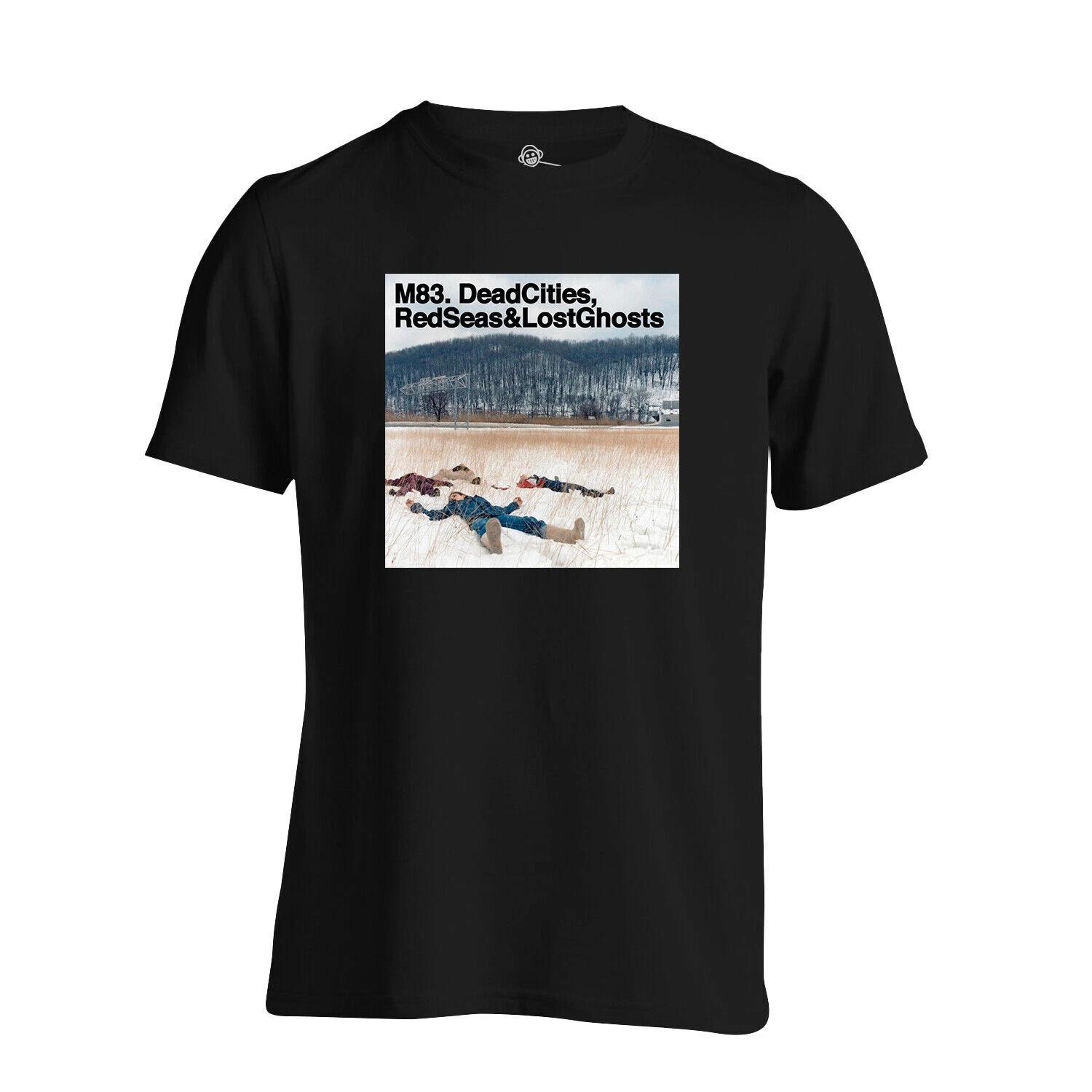 

M83 T Shirt Dead Cities Red Seas And Lost Ghosts Album Classic Indie Electronic XL