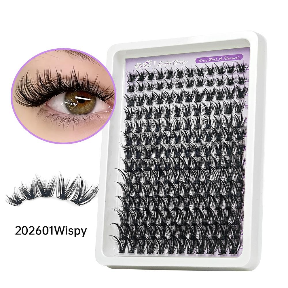 False Eyelash Book Glue Large Capacity Mixed Single Cluster Segmented 30D40D50D Hair