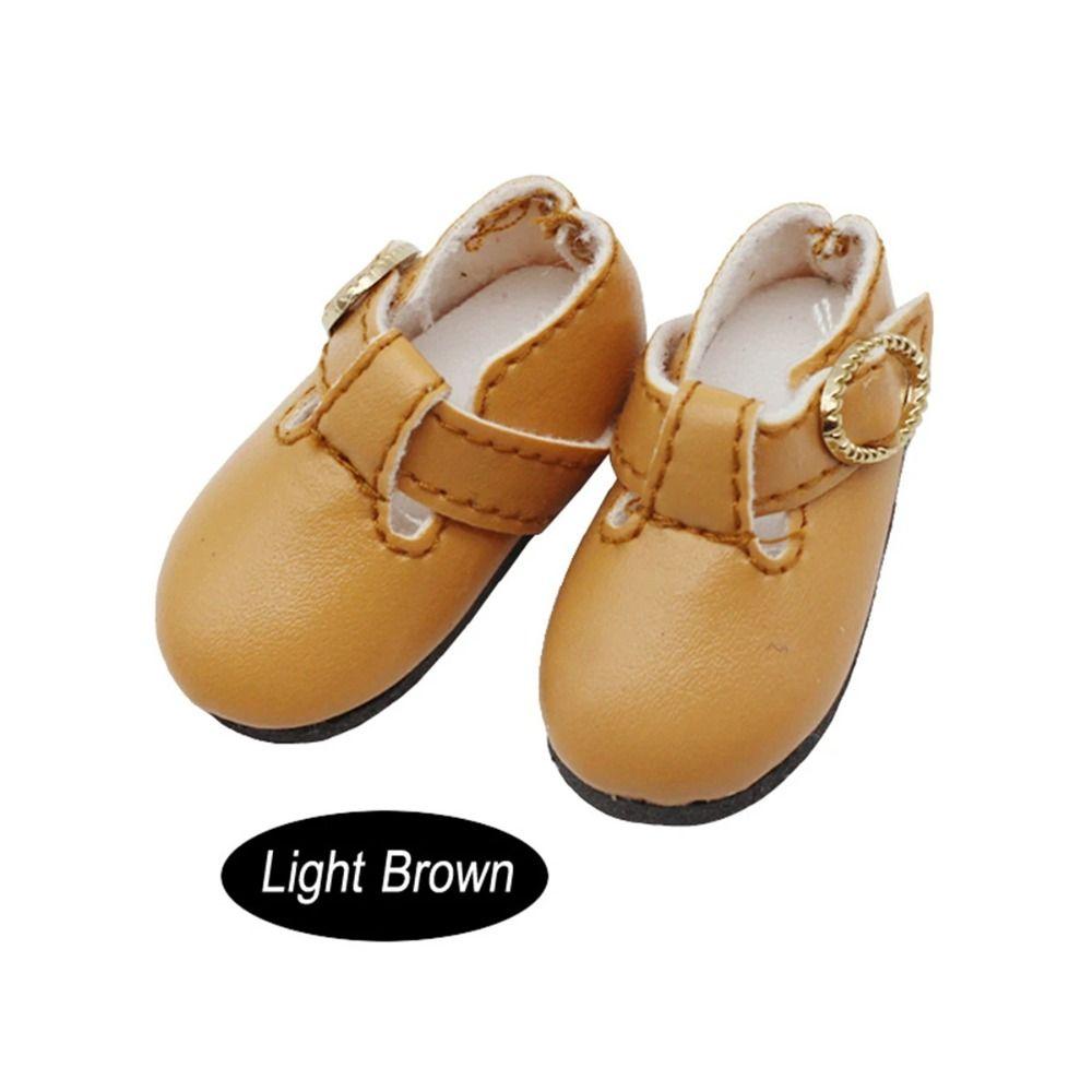 PU Leather Doll PU Leather Shoes Lightweight Leather Boots 4.6cm Colorful Shiny Sneakers  1/6 BJD