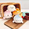 Ice Cream Seal Keychain Sakura Toast Seal Keyring Kawaii Sea Dog Pendant  Hanging Decoration