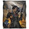 JQ Licensing Night Hunter Silky Raven Supersoft Blanket