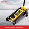 Auto PKW LKW SUV Manuell Hydraulisch Bodenheber Wagenheber Radständer Auto Reifenreparatur 2,5T Extrem Niedrige Position Einzelpumpe