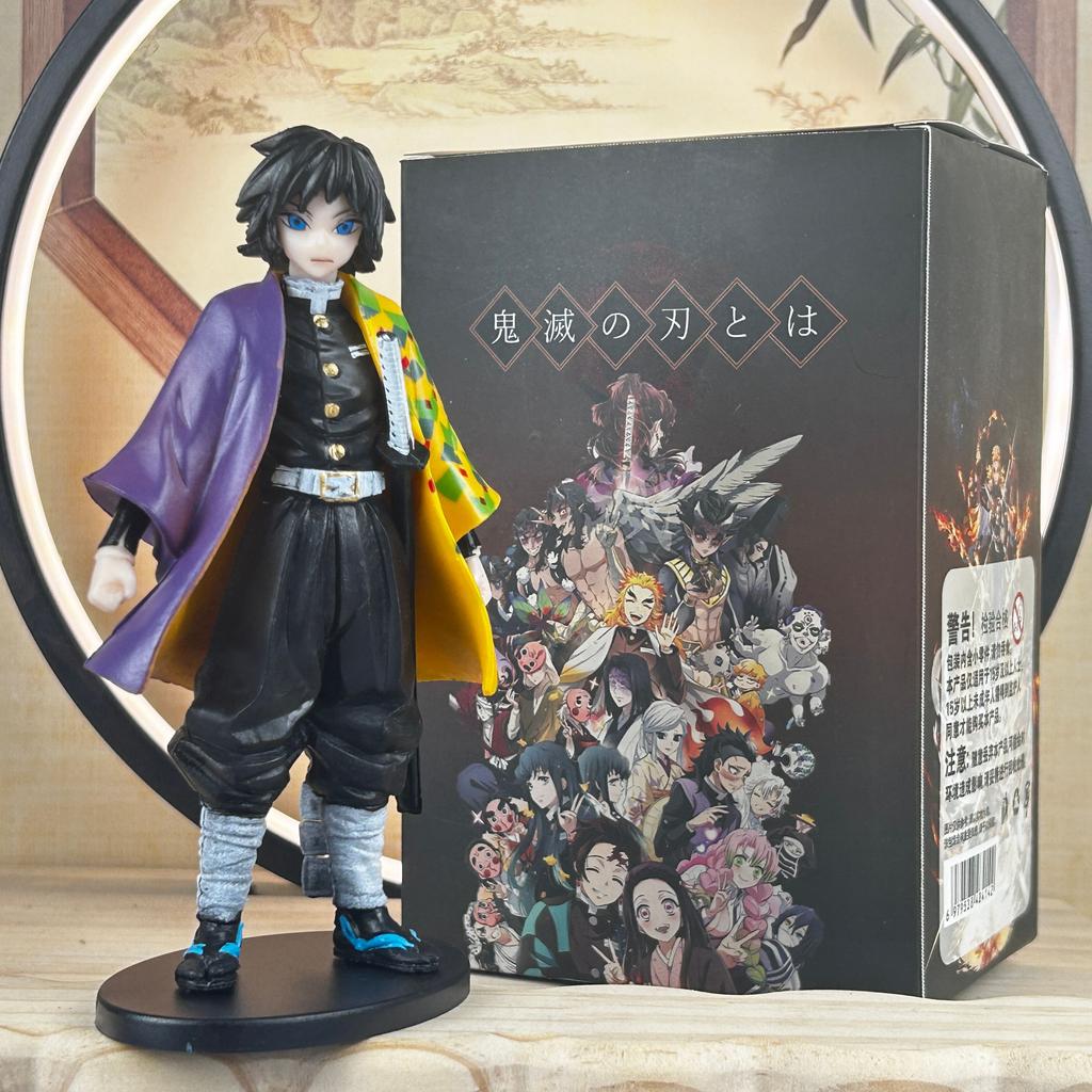 Anime Figure Demon Slayer Figures Kimetsu No Yaiba Doll Tanjiro Nezuko Zenitsu Figurine Inosuke Warrior Action Figure Model Toys