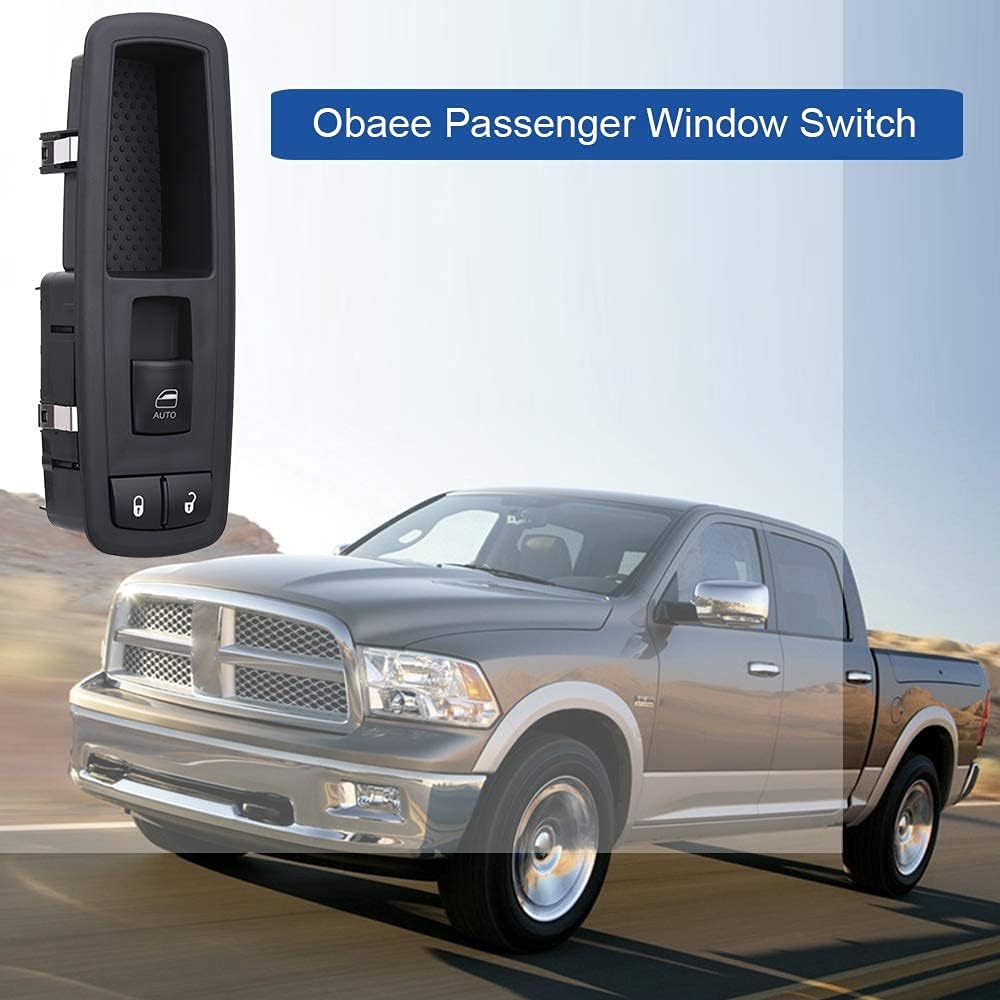 Passenger Side Power Window Switch 4602544AG Compatible With 2008-2012 Dodge Grand Caravan, Chrysler Town And Country, Jeep Liberty, Dodge Ram 1500,