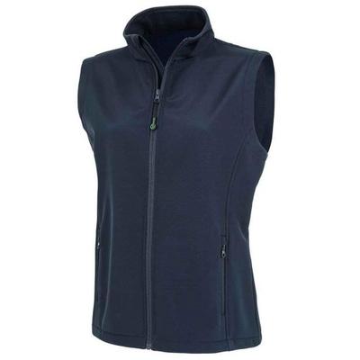 Ergebnis Echte Recycelte Damen/Damen Softshell Bedruckbare Bodywarmer