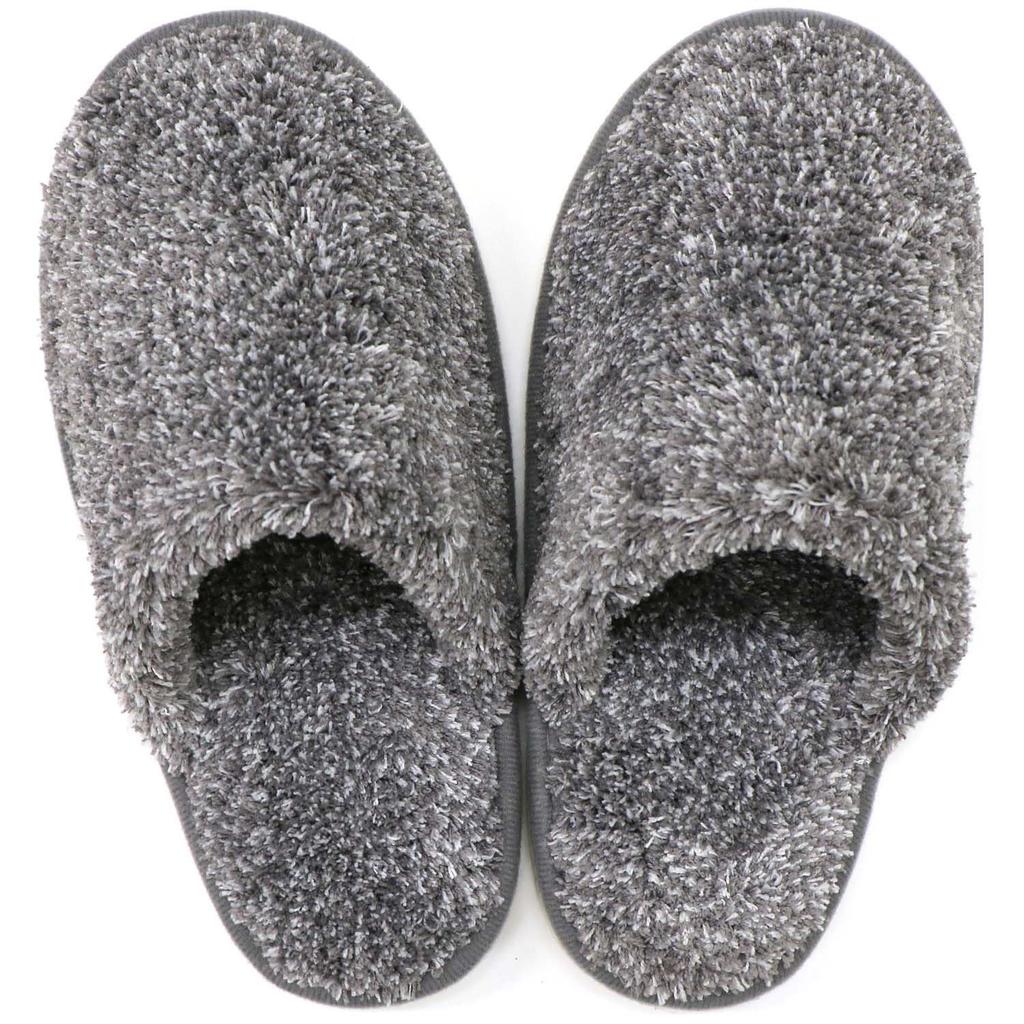 Yokozuna Creation Gradient Toilet Slippers, Soft Touch, Washable, Gray, 24cm