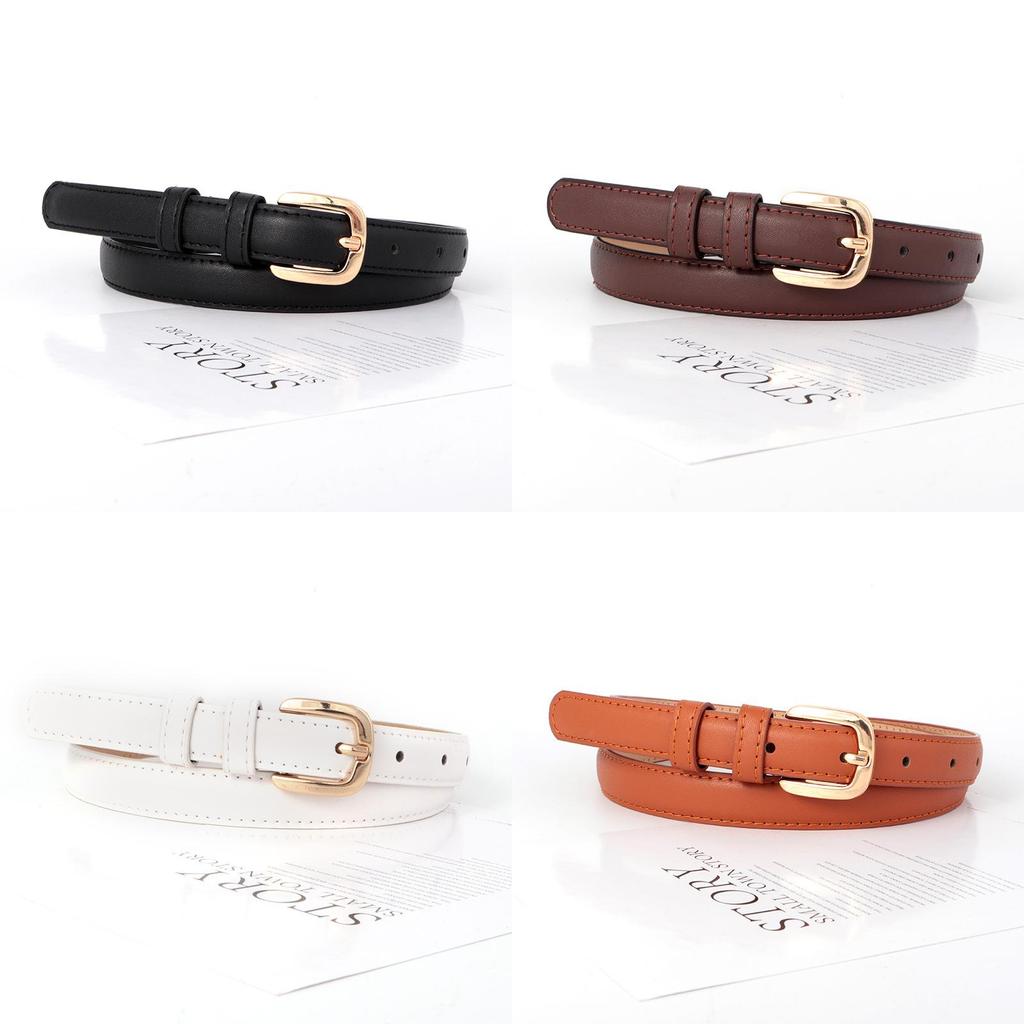 Slim Womens Belt Versatile Dress Pants Accessory Minimalist Summer Korean