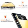 Husă pentru XiaoMi POCO X6 X6Pro Pro 5G Husă transparentă pentru telefon cu colțuri întărite Bumper Slim Fit, rezistentă la șocuri, flexibilă, din TPU, transparentă