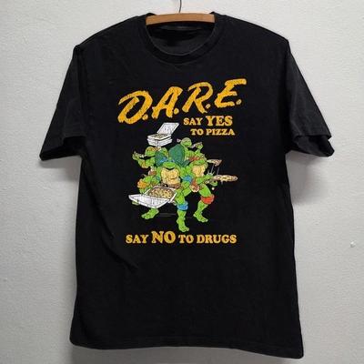 RETRO DARE NINJA TURTLES CARTOON GRAPHIC TSHIRT Unisex T Shirt