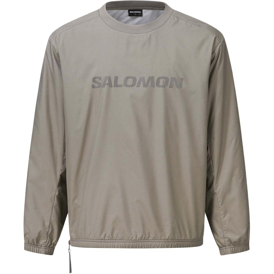 

SALOMON Свитшот с круглым вырезом и логотипом, мужская толстовка, цвет песочный LC2583000 S
