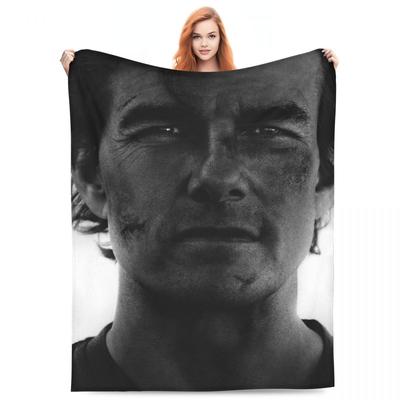 Mission Impossible Movie Blanket Fleece Spring/Autumn Tom Cruise Portable Warm Throw Blanket for Home Couch Plush Thin Quilt