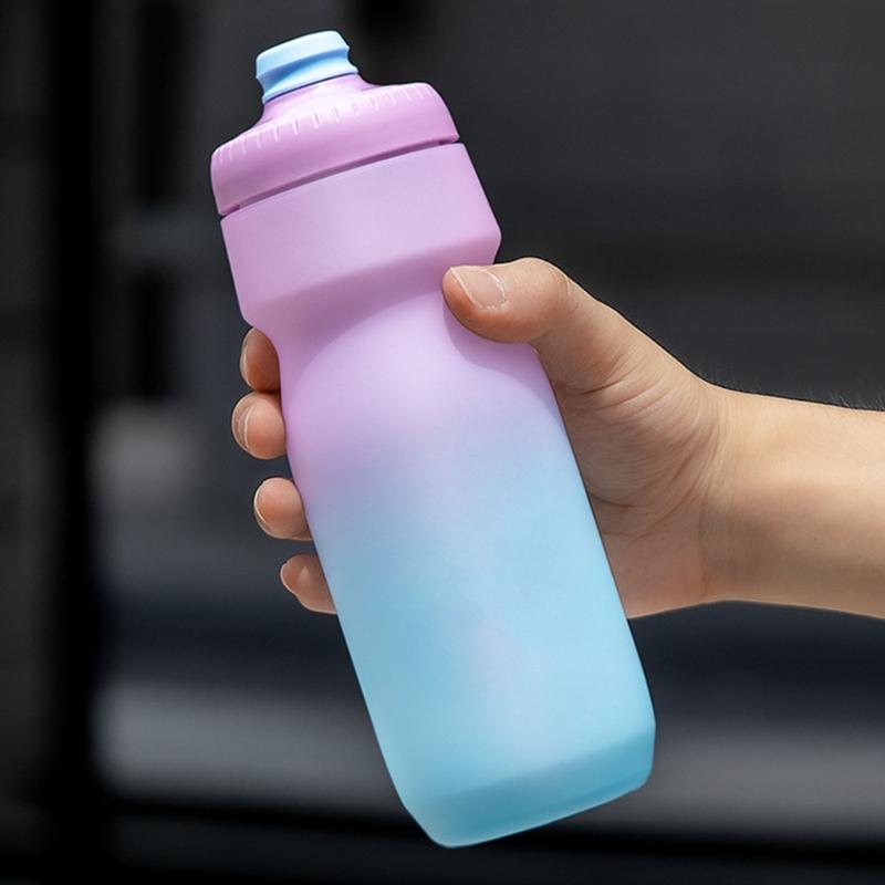 Squeeze Type Sport Bottle 650ml Large Capacity Bicycles Water Kettle Road Bike Portable Kettle with No Lift Nozzle