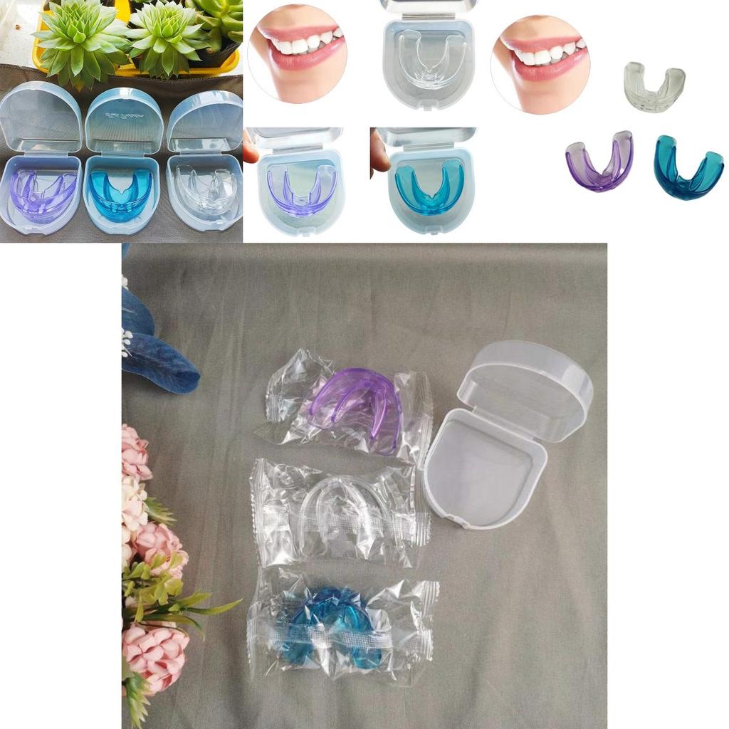 Double-sided Dental Mouth Guard Gum Shield Teeth Night Teeth Grinding Sleep Aid